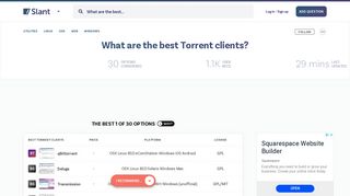 
                            4. What are the best Torrent clients? - Slant