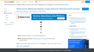 
                            6. What are the differences between a login shell and interactive ...