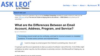 
                            11. What are the Differences Between an Email Account, Address ...