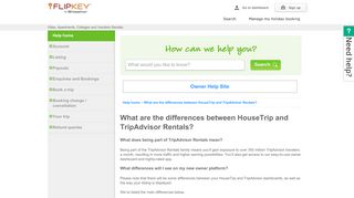 
                            4. What are the differences between HouseTrip and TripAdvisor ... - Flipkey