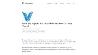 
                            12. What are Vagrant and VirtualBox and How Do I Use Them? – Tania ...