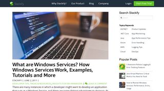 
                            11. What are Windows Services? How It Works, Examples, Tutorials