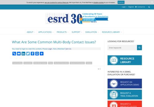 
                            10. What Can Cause Multi-Body Contact Load Transfer Issues? | ESRD ...