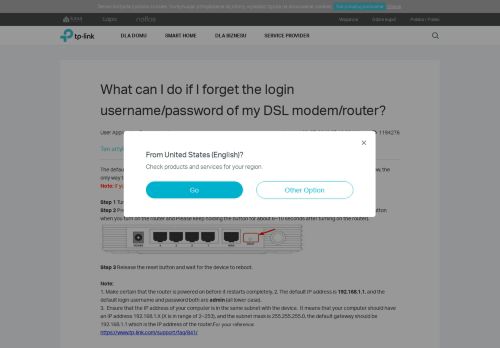 
                            11. What can I do if I forget the login username/password of my DSL ...