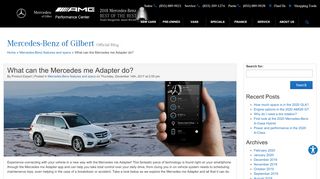 
                            10. What can the Mercedes me Adapter do? - Mercedes-Benz of Gilbert