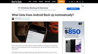 
                            12. What Data Does Android Back Up Automatically? - How-To Geek