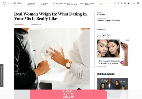 
                            6. What Dating in Your 30s Is Really Like | The Everygirl
