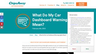 
                            8. What do dashboard warning lights & symbols mean? | ChipsAway