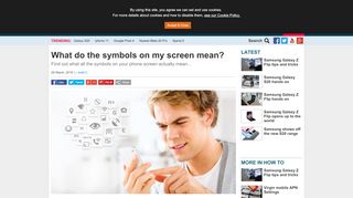 
                            5. What do the symbols on my screen mean? | The Lowdown