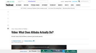 
                            12. What Does Alibaba (BABA) Actually Do? - TheStreet