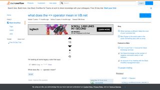 
                            2. what does the <> operator mean in VB.net - Stack Overflow