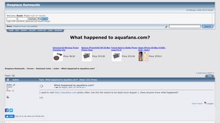 
                            10. What happened to aquafans.com? - Onepiece Swimsuits - SMF For Free