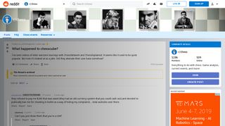
                            11. What happened to chesscube? : chess - Reddit
