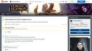 
                            2. What happened to privacy.riotgames.com? : leagueoflegends - Reddit