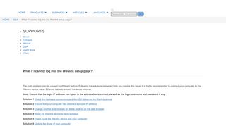 
                            3. What if I cannot log into the Wavlink setup page? - Wavlink