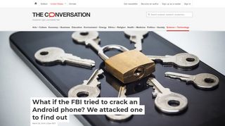 
                            12. What if the FBI tried to crack an Android phone? We attacked one to ...