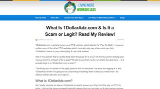 
                            7. What Is 1DollarAdz.com & Is It a Scam or Legit? Read My Review ...