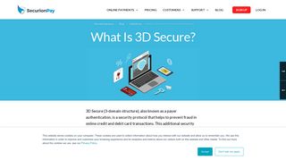 
                            12. What Is 3D Secure? - SecurionPay