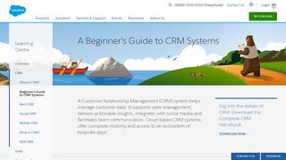 
                            11. What is a CRM System: A Beginner's Guide - Salesforce EMEA