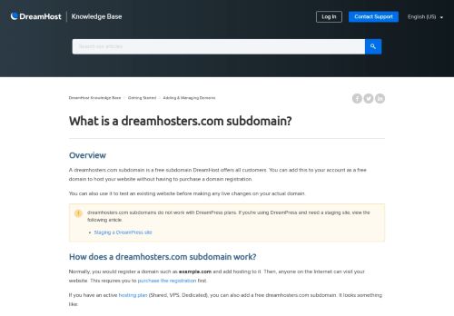 
                            13. What is a dreamhosters.com subdomain? – DreamHost