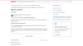 
                            12. What is a practo? - Quora