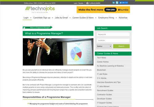
                            9. What is a Programme Manager? | Technojobs UK