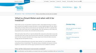 
                            6. What is a Smart Meter? | Electric Ireland Help