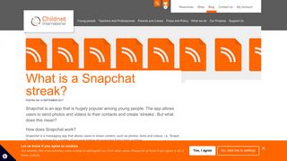 
                            10. What is a Snapchat streak? - Childnet