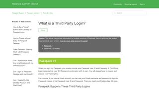
                            11. What is a Third Party Login? – Passpack Support