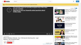 
                            3. What is AdzBazar Website - Earn 10$ Daily By Watching Ads - Legit ...