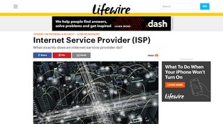 
                            5. What Is an Internet Service Provider (ISP)? - Lifewire