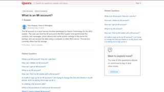 
                            6. What is an MI account? - Quora