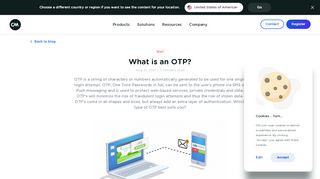 
                            4. What is an OTP? One Time Passwords explained | CM - ...
