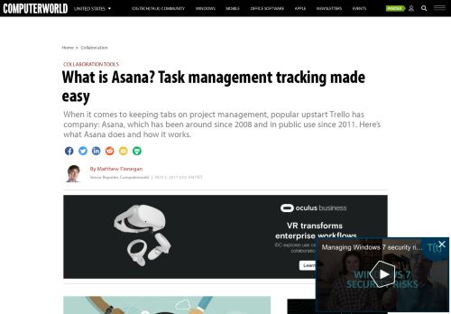 
                            6. What is Asana? Task management tracking made easy | Computerworld