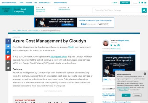 
                            8. What is Azure Cost Management by Cloudyn? - Definition from WhatIs ...