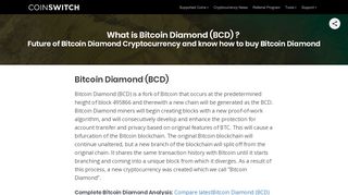 
                            12. What is Bitcoin Diamond - An Ultimate Guide on BCD crypto