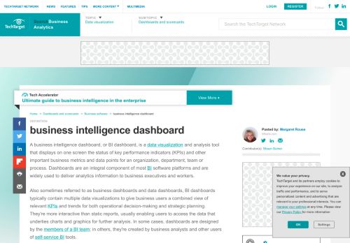 
                            13. What is business intelligence dashboard? - Definition from WhatIs.com