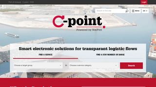 
                            5. What is C-point? - Port of Antwerp