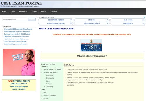 
                            6. What is CBSE International? | CBSE-i | CBSE PORTAL : CBSE, ICSE ...