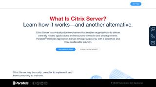 
                            11. What is Citrix Server and how does it work? - Parallels