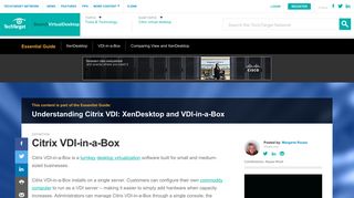 
                            8. What is Citrix VDI-in-a-Box? - Definition from WhatIs.com