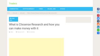 
                            6. What is Clixsense Research and how you can make money ...