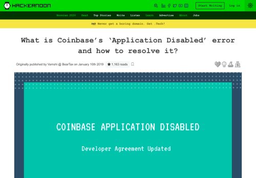 
                            10. What is Coinbase's 'Application Disabled' error and how to resolve it?