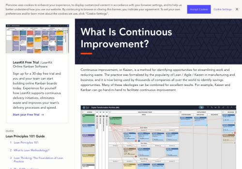 
                            13. What is Continuous Improvement? | Planview LeanKit