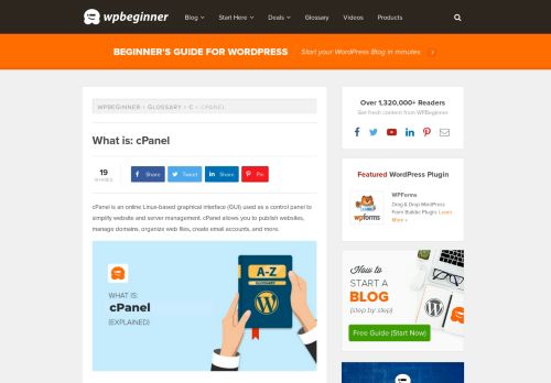
                            11. What is cPanel? How to use cPanel for WordPress hosting