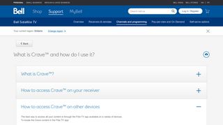
                            13. What is CraveTV™ and how do I use it? : How to access Crave™ on ...