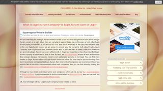 
                            7. What is Eagle Aurum Company? Is Eagle Aurum Scam ...