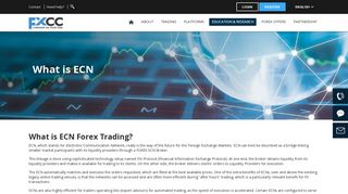 
                            12. What is ECN | Learn the benefits of a true ECN Forex Broker | FXCC