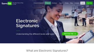 
                            10. What is Electronic Signature & their types | SigningHub.com™