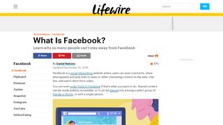 
                            6. What is Facebook and What Is It For? - Lifewire